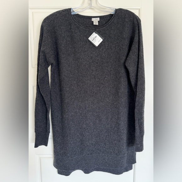 Halogen Women’s Charcoal‎ Cashmere Blend Sweater Size XS MSRP $129 - Picture 1 of 10